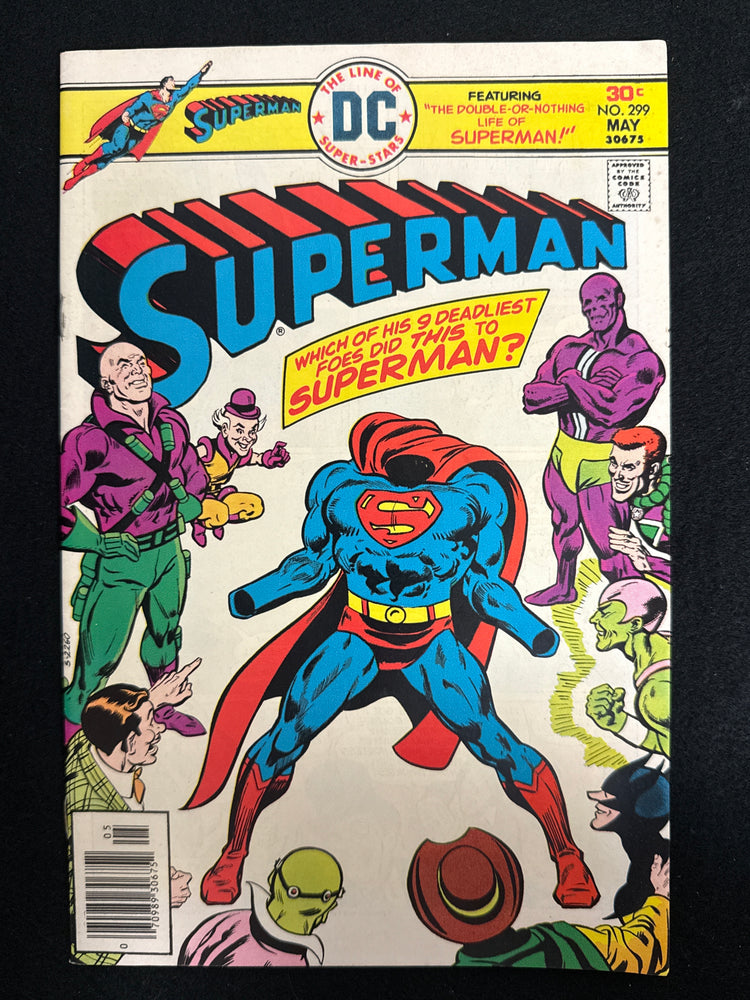 Superman #299 VF+ (8.5)