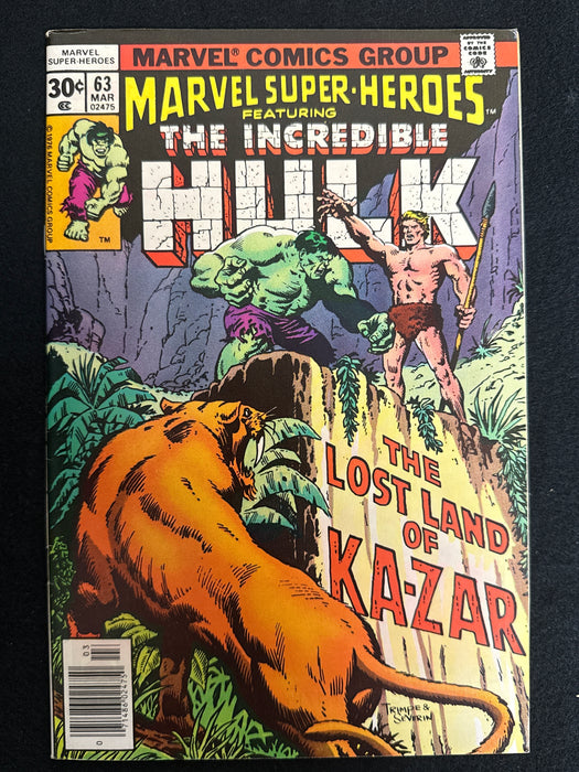 Marvel Super-Heroes # 63  VF- (7.5)