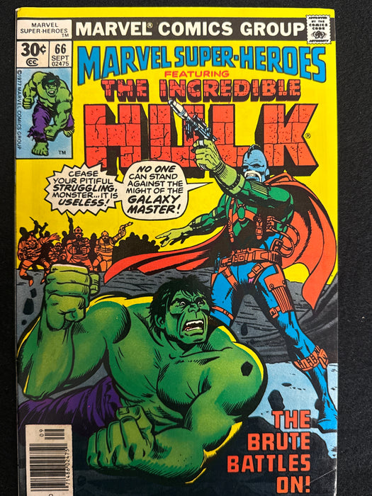 Marvel Super-Heroes # 66 30¢ VF (8.0)