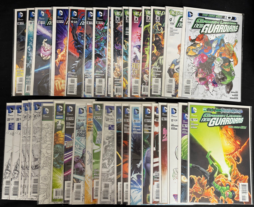 Green Lantern: New Guardians #  1-27, Annual #1 + Plus Variants NM+ (9.6)