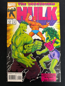 Incredible Hulk #412  NM+ (9.6)