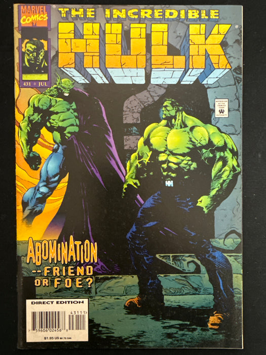 Incredible Hulk #431  VF+ (8.5)
