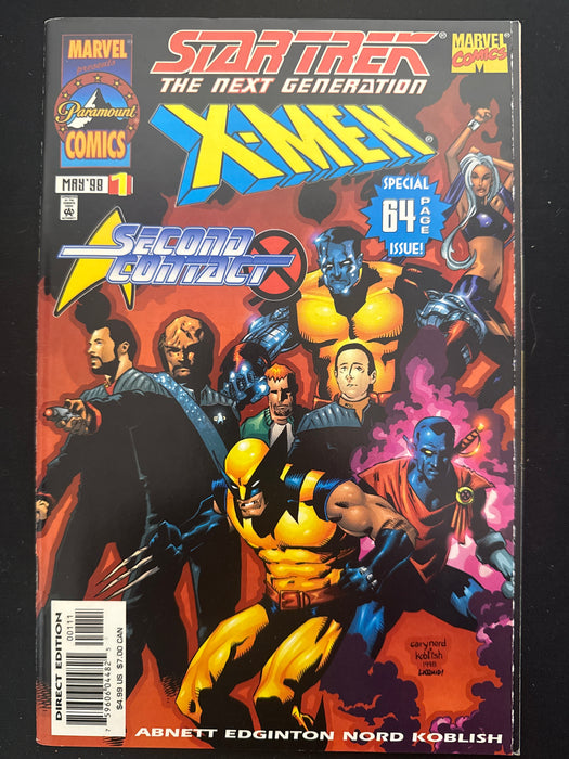 Star Trek / X-Men: 2nd Contact #  1  VF/NM (9.0)
