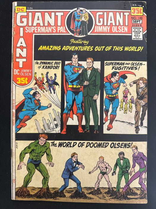 Superman's Pal, Jimmy Olsen #140   VG+ (4.5)