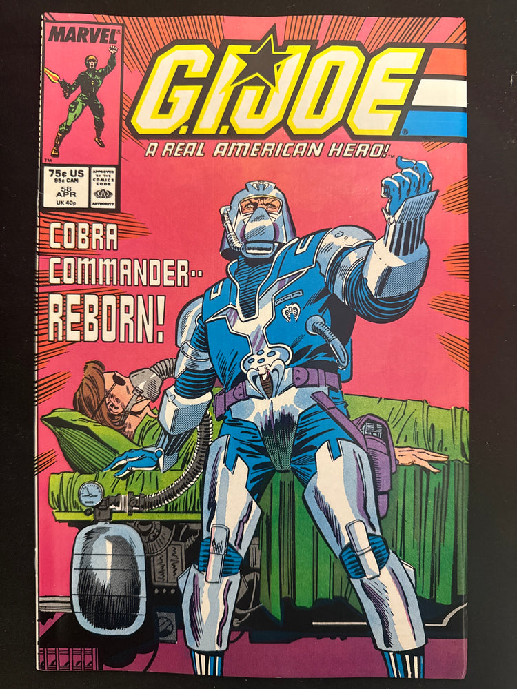 G.I. Joe, a Real American Hero # 58 VF (8.0)