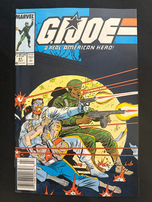 G.I. Joe, a Real American Hero # 61 VF- (7.5)
