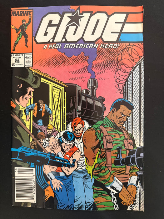 G.I. Joe, a Real American Hero # 62 Newsstand VF/NM (9.0)
