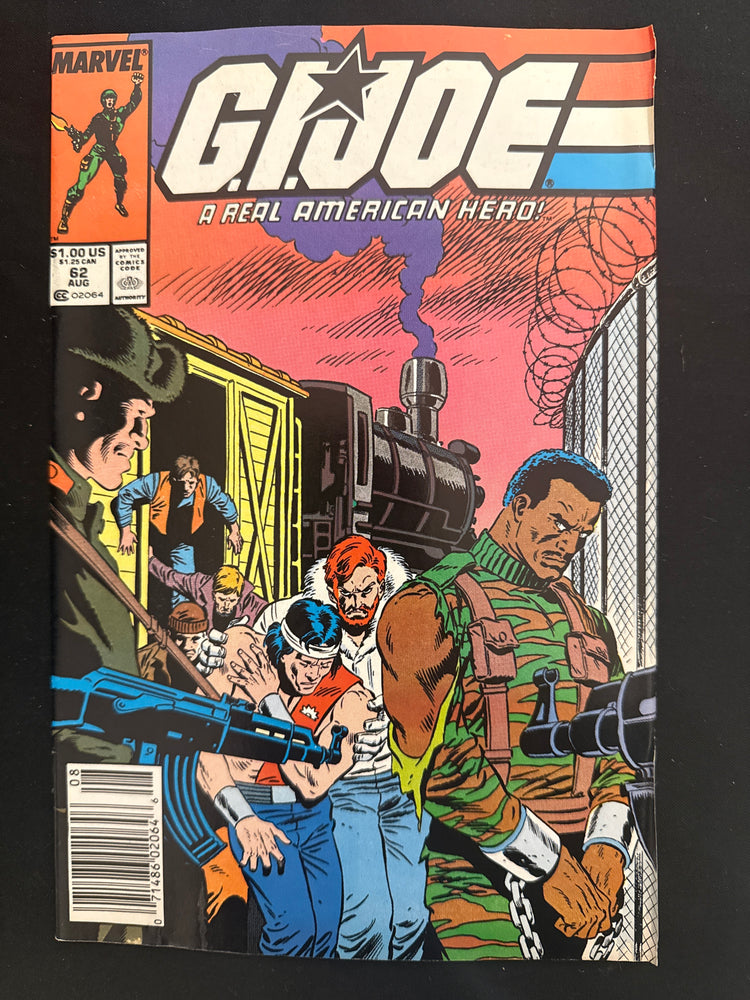 G.I. Joe, a Real American Hero # 62 Newsstand VF/NM (9.0)