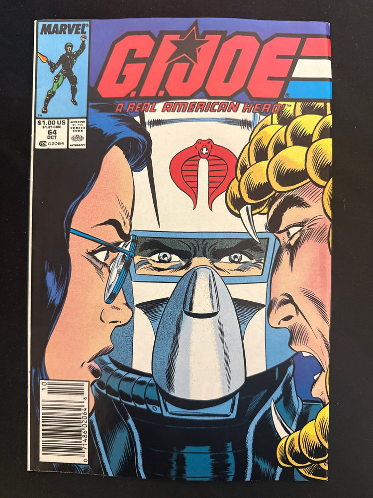 G.I. Joe, a Real American Hero # 64 Newsstand FN/VF (7.0)