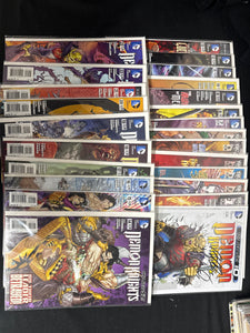 Demon Knights # 0,1-23  NM+ (9.6) Signed