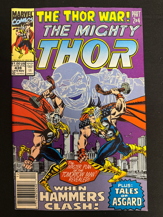 Thor #439   VF- (7.5) Newsstand