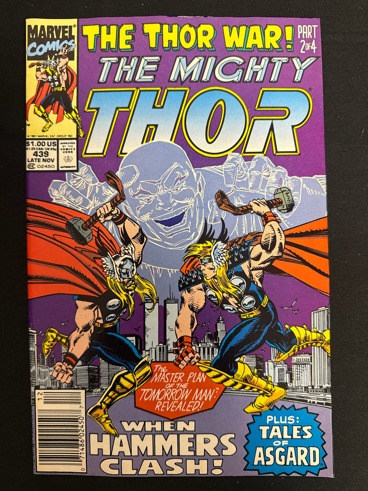 Thor #439   VF- (7.5) Newsstand