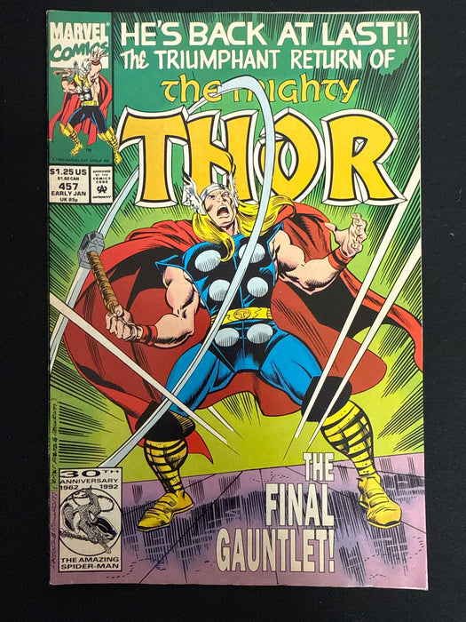 Thor #457  VF+ (8.5)