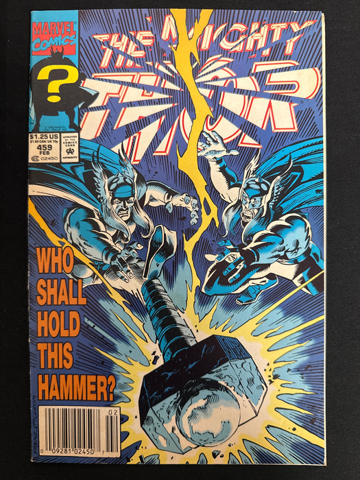 Thor #459  Newsstand FN/VF (7.0)