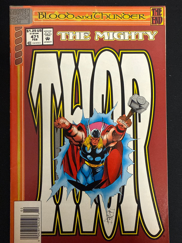 Thor #471  Newsstand VF- (7.5)