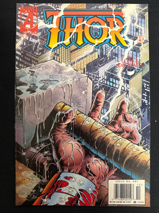 Thor #491  Newsstand VF (8.0)