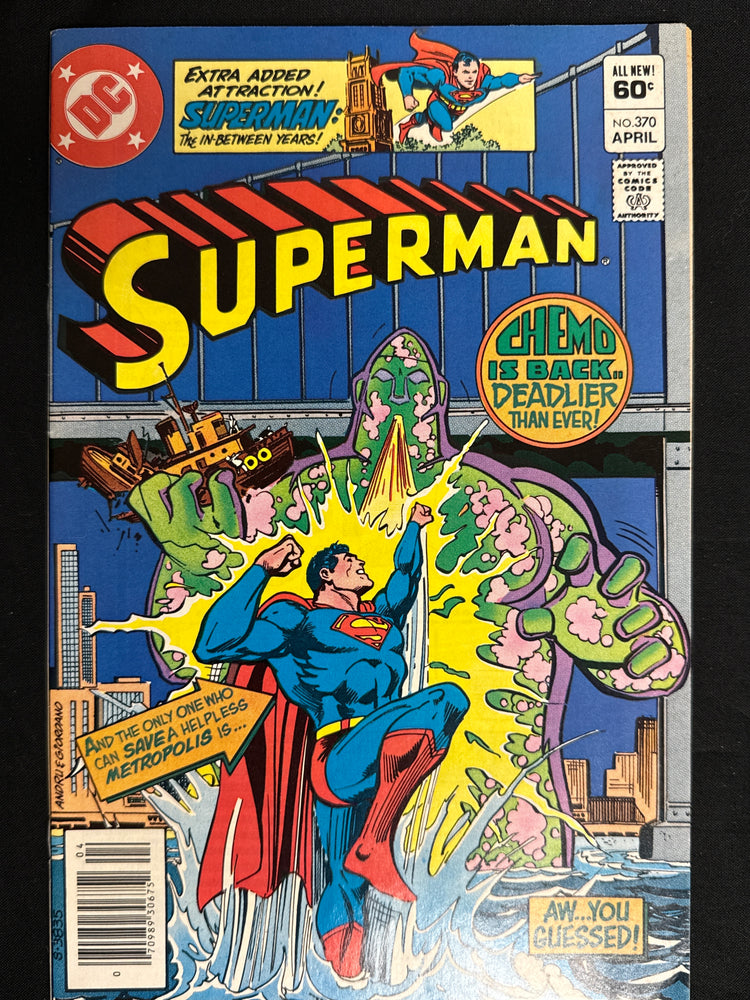 Superman #370  Newsstand FN (6.0)