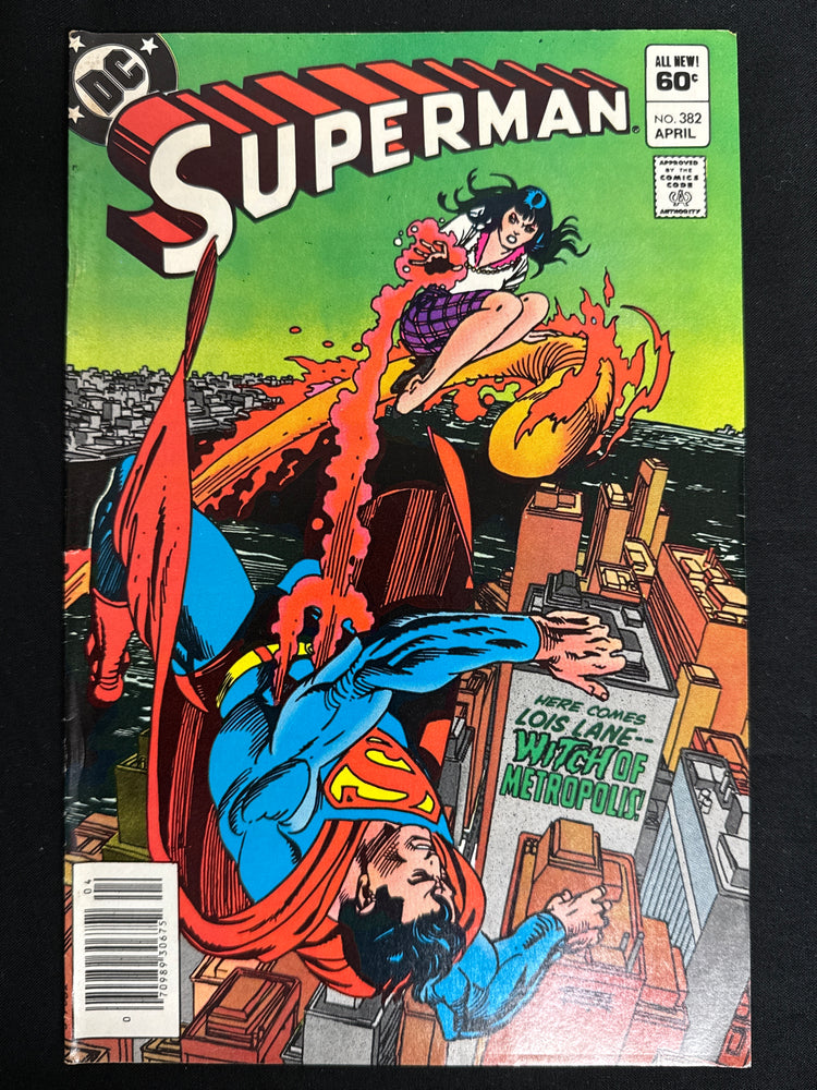 Superman #382  Newsstand Vol. 45 VG (4.0)
