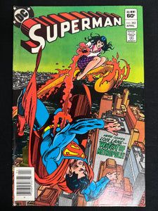 Superman #382  Newsstand Vol. 45 VG (4.0)
