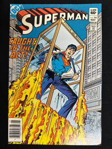 Superman #383  Newsstand Vol. 45 VG- (3.5)