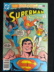 Superman #349  Newsstand Vol. 42 FN/VF (7.0)