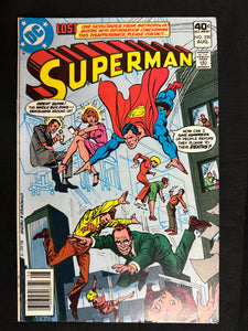 Superman #350  Newsstand Vol. 42 VF (8.0)