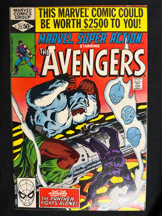 Marvel Super Action # 23 VG (4.0)