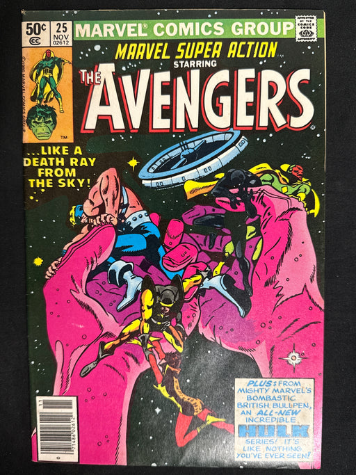 Marvel Super Action # 25 VG- (3.5)