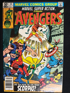 Marvel Super Action # 33 Newsstand VG (4.0)