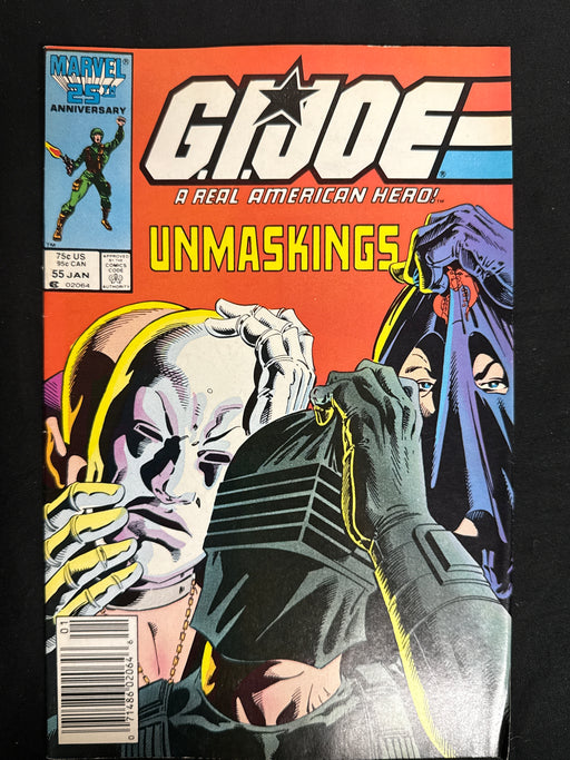 G.I. Joe, a Real American Hero # 55 Newsstand FN+ (6.5)