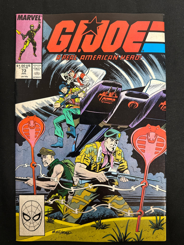 G.I. Joe, a Real American Hero # 73 FN- (5.5)