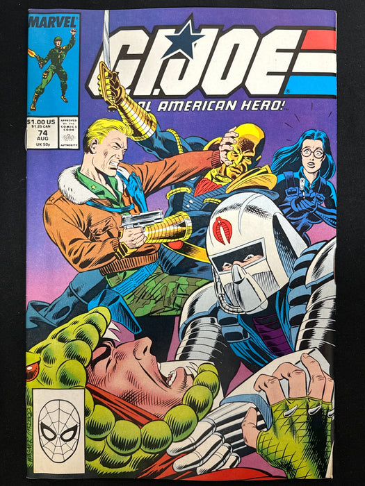 G.I. Joe, a Real American Hero # 74 FN (6.0)