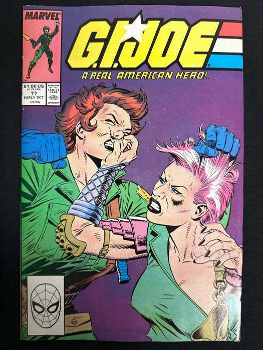 G.I. Joe, a Real American Hero # 77 FN+ (6.5)