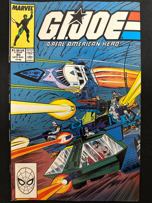 G.I. Joe, a Real American Hero # 80 FN+ (6.5)