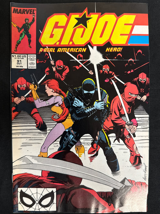 G.I. Joe, a Real American Hero # 91 FN/VF (7.0)