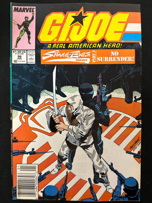 G.I. Joe, a Real American Hero # 96 Newsstand FN/VF (7.0)