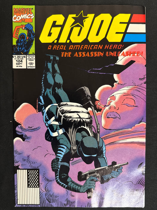 G.I. Joe, a Real American Hero #104  VF- (7.5)