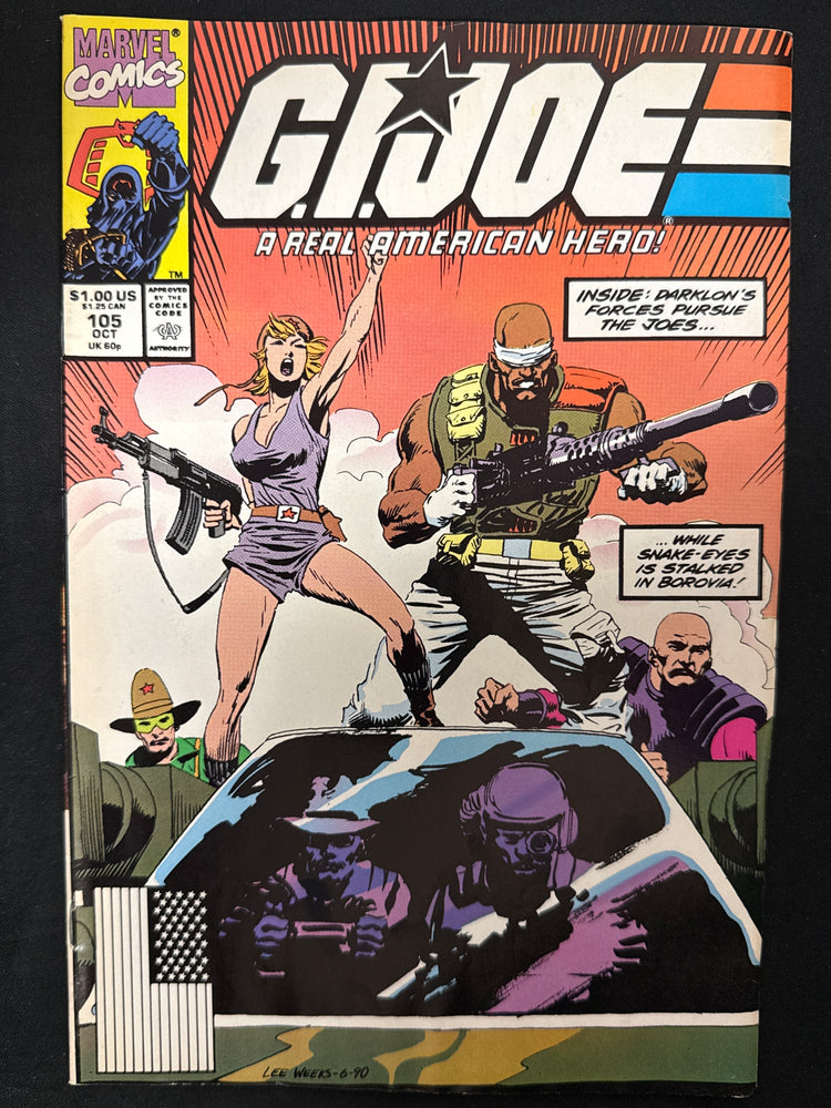 G.I. Joe, a Real American Hero #105  FN/VF (7.0)