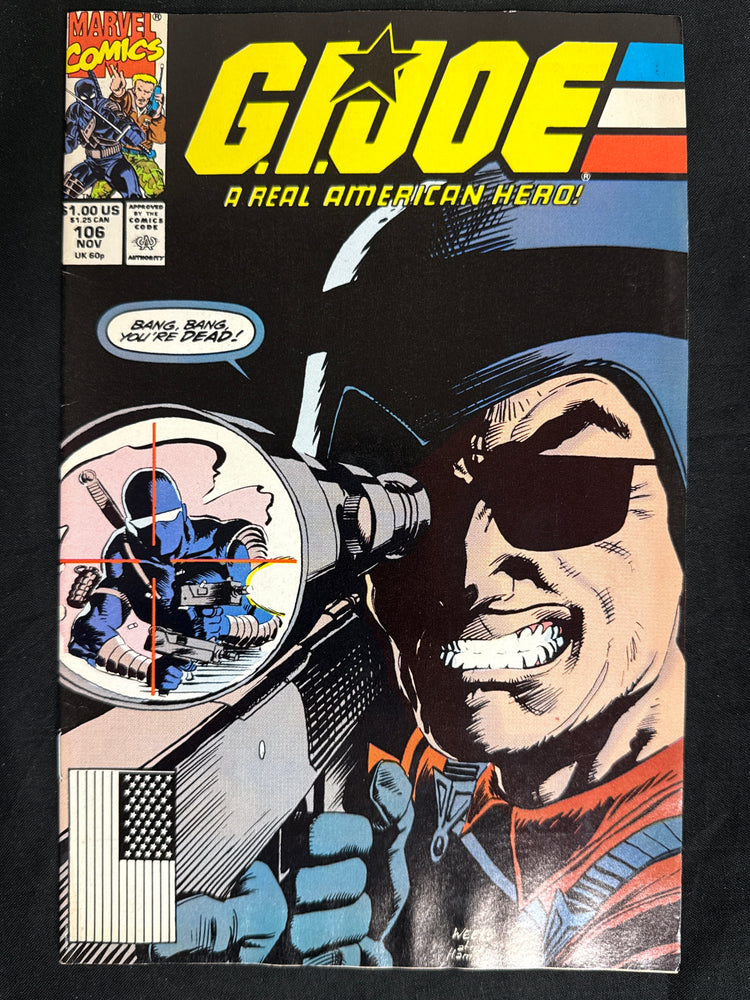 G.I. Joe, a Real American Hero #106  FN/VF (7.0)