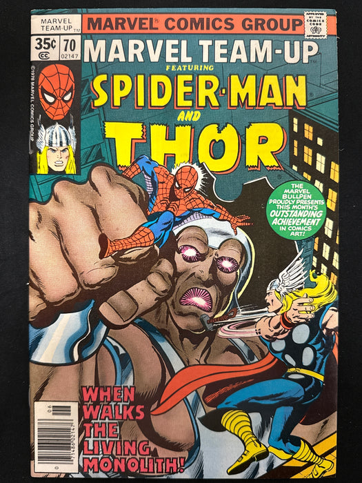 Marvel Team-Up # 70  FN (6.0)