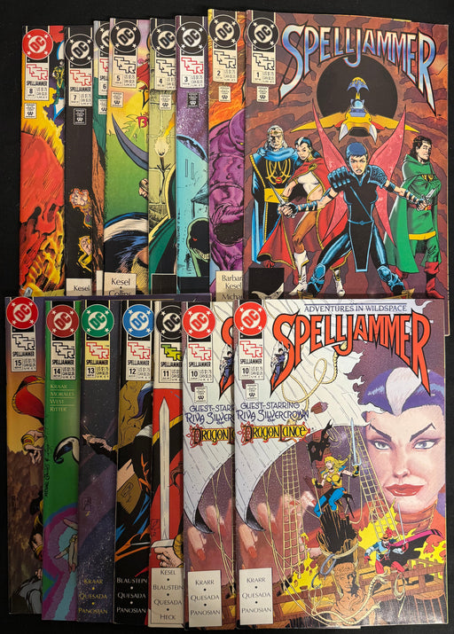 Spelljammer #1-15 VF+ (8.5) Complete Run