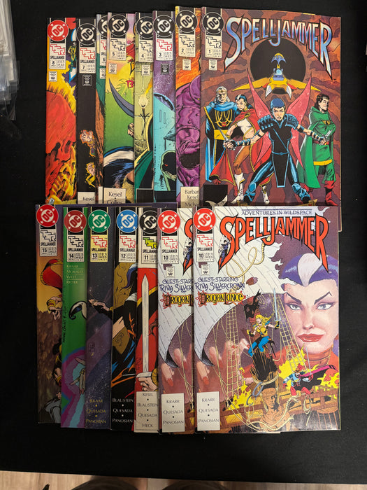 Spelljammer #1-15 VF+ (8.5) Complete Run