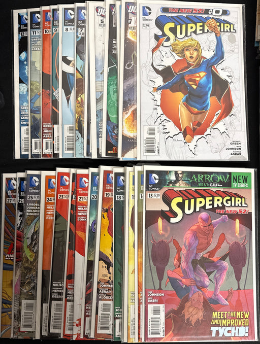 Supergirl (New 52) #0,1-27 NM+ (9.6)