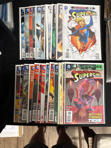 Supergirl (New 52) #0,1-27 NM+ (9.6)