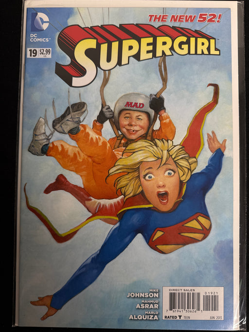 Supergirl # 21 NM+ (9.6) Mad Variant