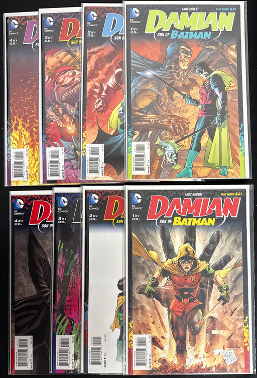 Damian: Son of Batman # 1-4 + Variant Covers NM+ (9.6)