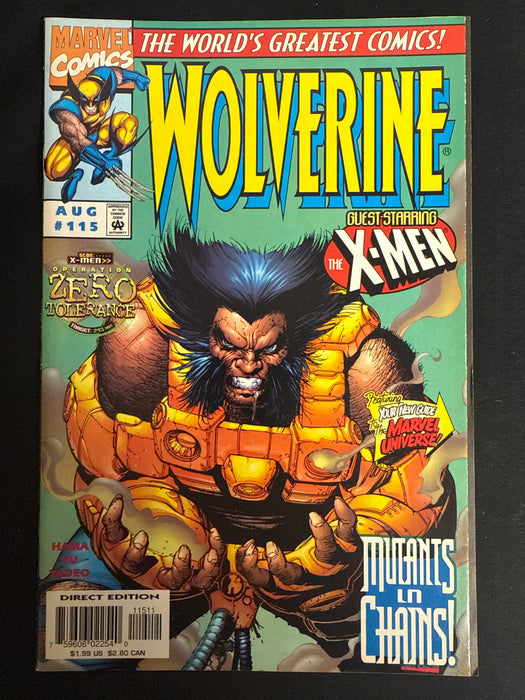 Wolverine #115  VF+ (8.5)