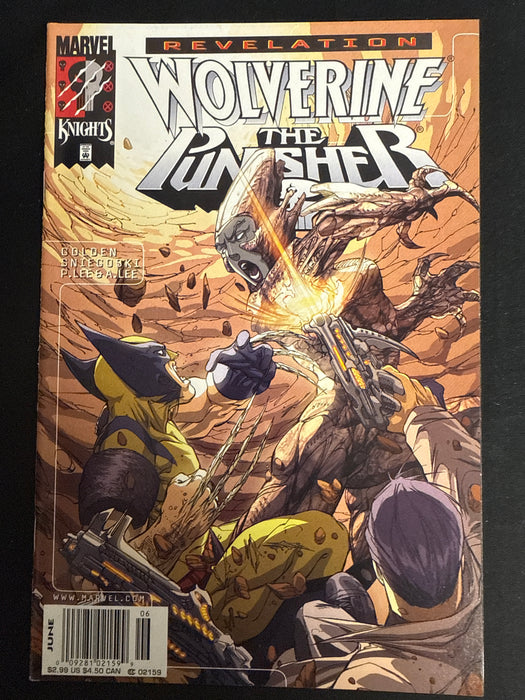 Wolverine / Punisher: Revelation #  3 Newsstand NM- (9.2)
