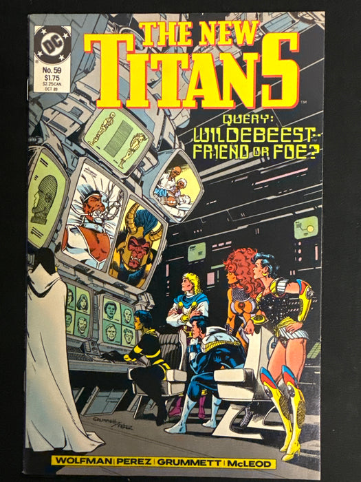 New Titans # 59  NM- (9.2)