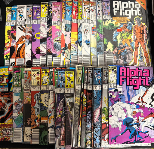 Alpha Flight #28-82 VF- (7.5) 35 Issues